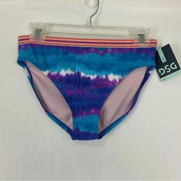 DSG Set The Bar Tie Dye Girls Bikini Bottom - Picture 1 of 4